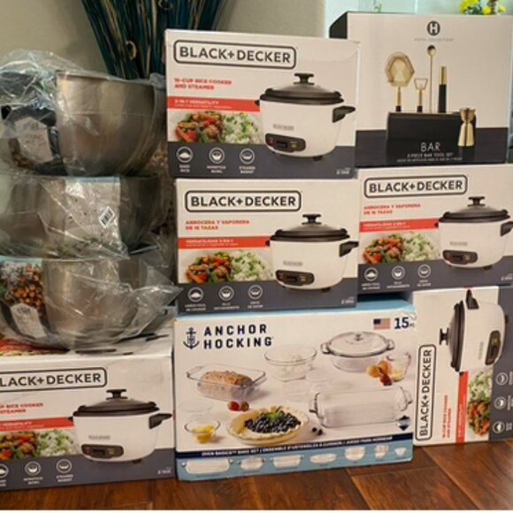 5-Piece Stainless Steel Mixing Bowl Set ( new with box) - Picture 4 of 5